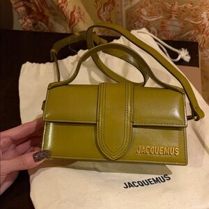 Jacquemus Olive Green Mini Bag